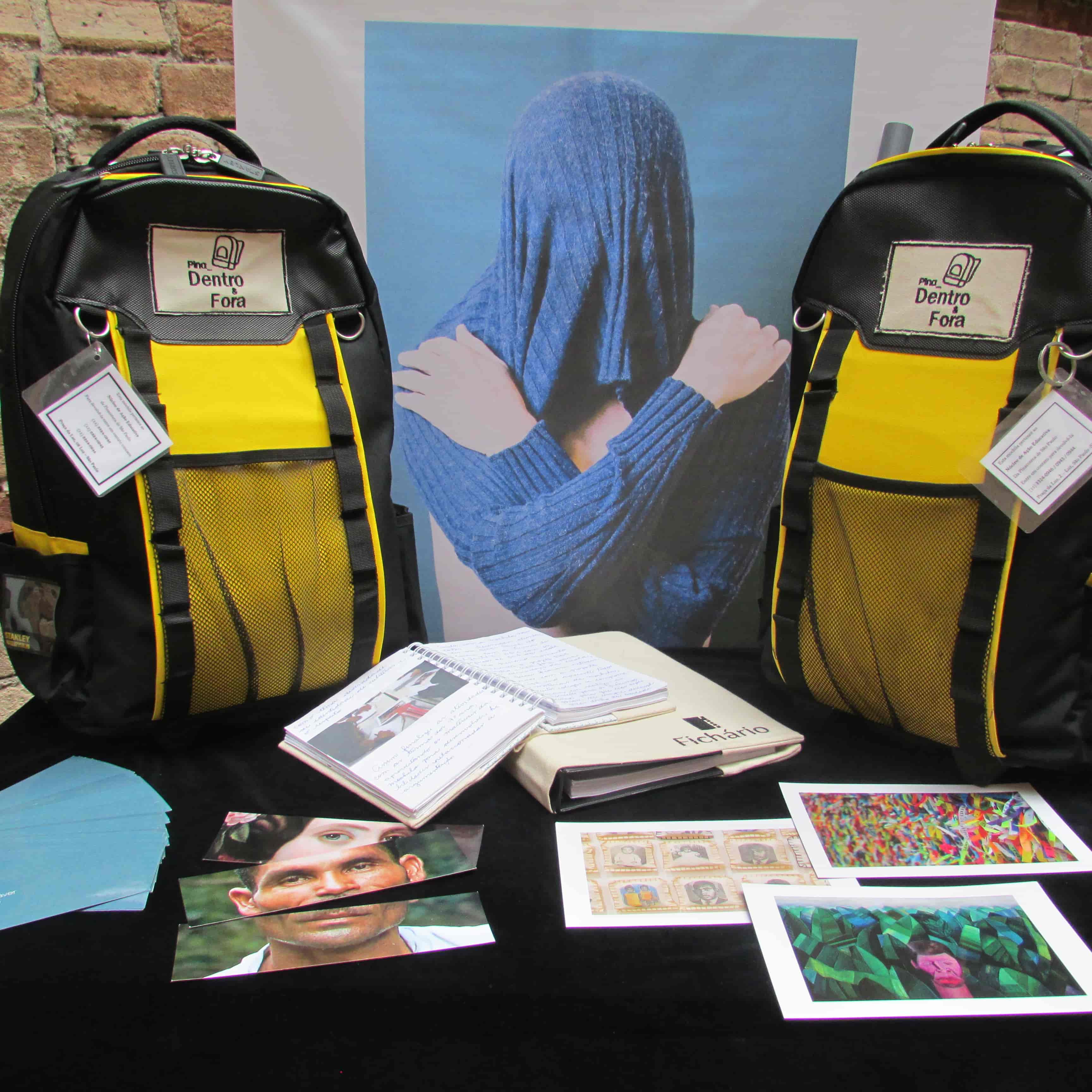 Banner do evento Encontro de Formação para uso da mochila pedagógica, Pina_Dentro_e_Fora