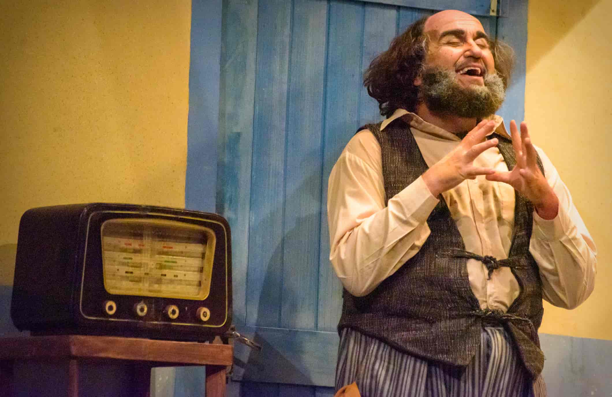 Banner do evento Espetáculo 'A Vaca virou um rádio'