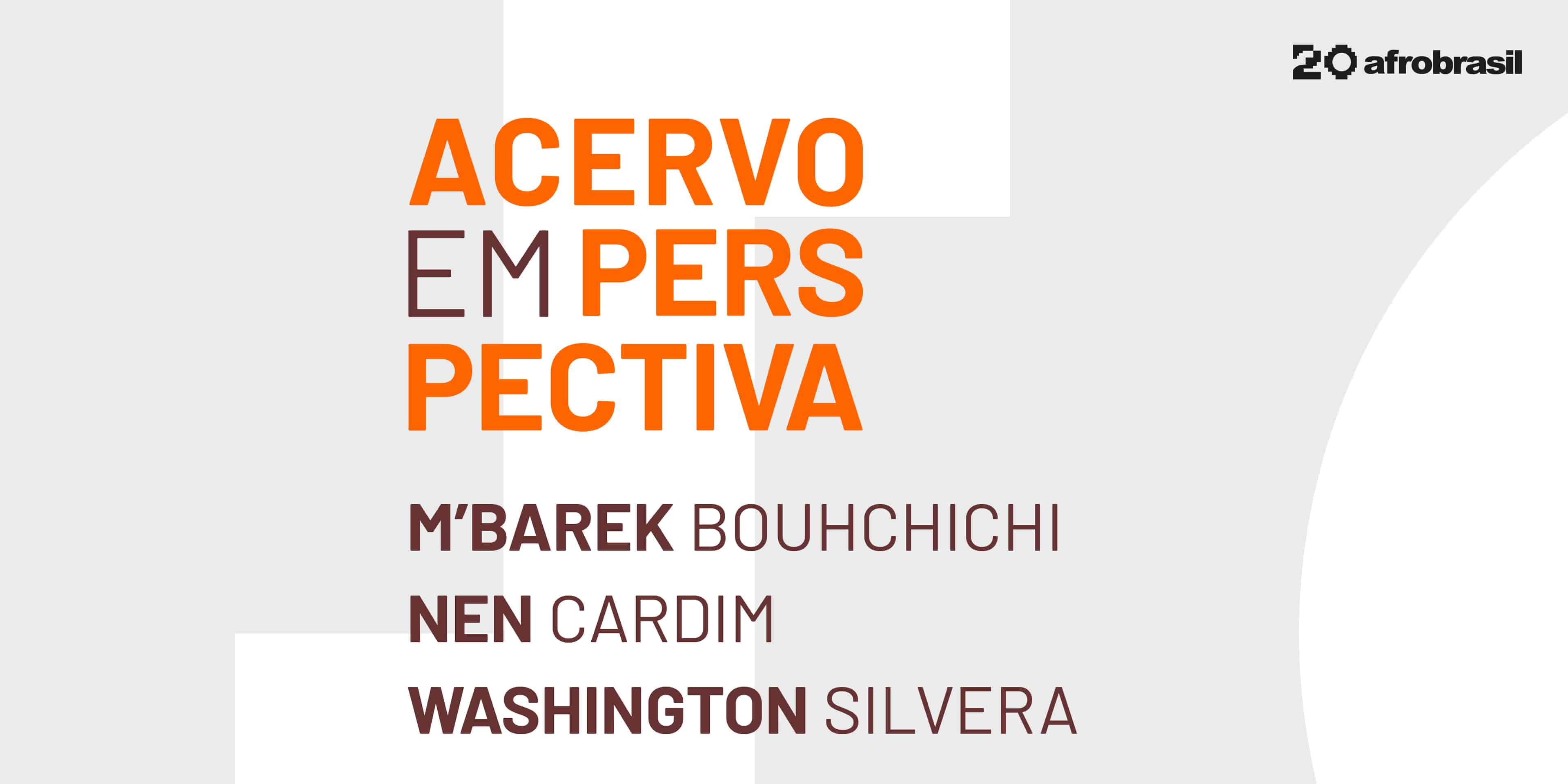 Banner do evento Acervo em Perspectiva 