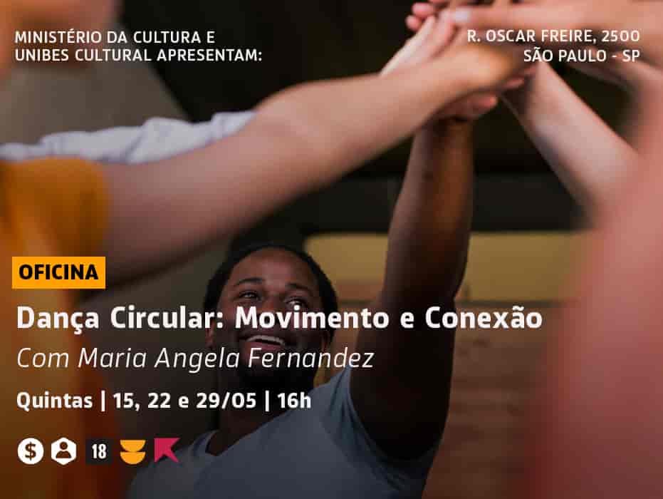 Banner do evento Dança circular: Movimento e conexão