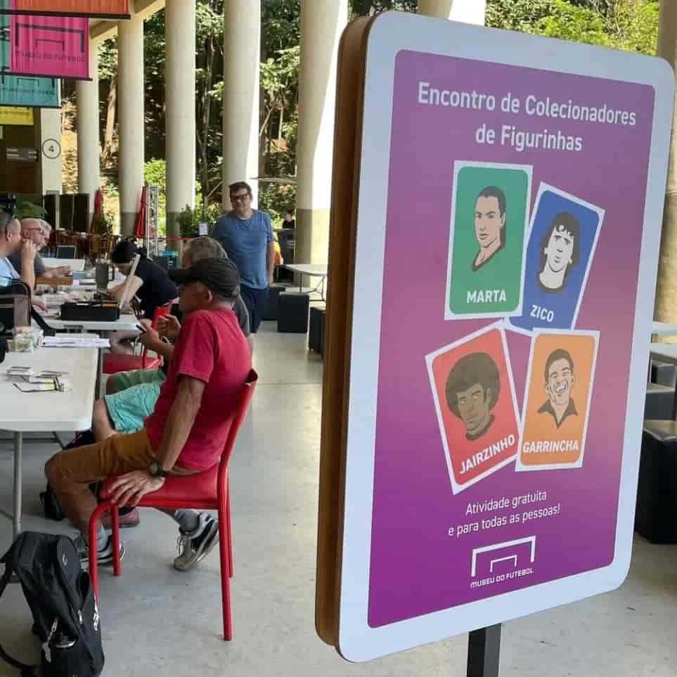 Banner do evento Encontro de Colecionadores de Figurinhas