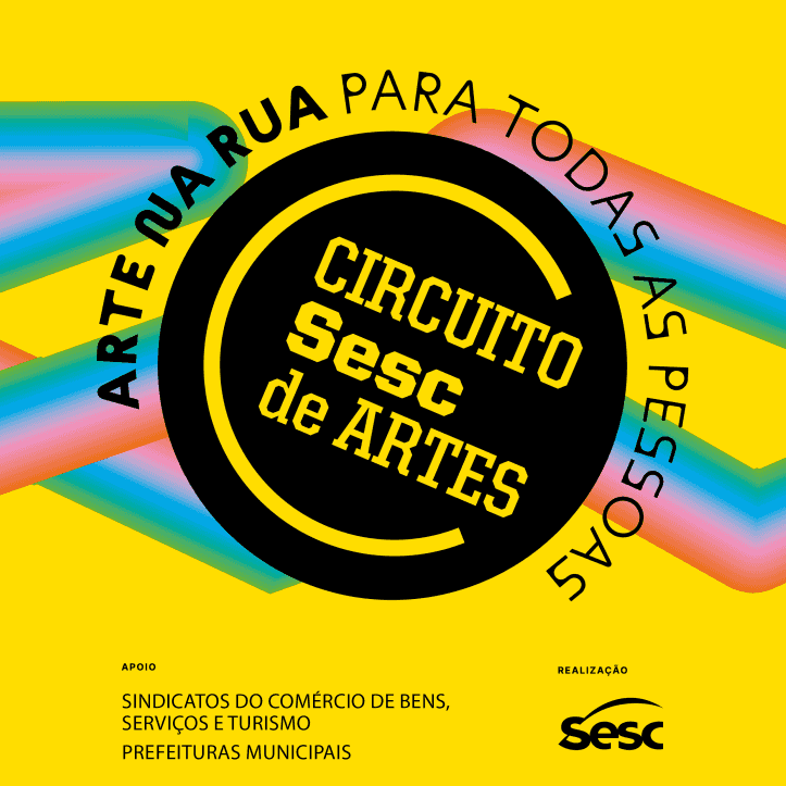 Banner do evento CIRCUITO SESC DE ARTES