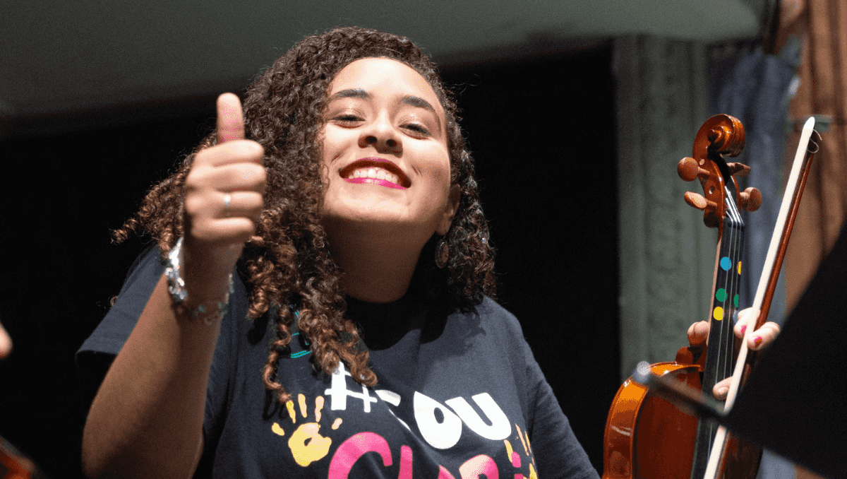 Banner do evento Concerto da Orquestra de Cordas do GURI de São Paulo