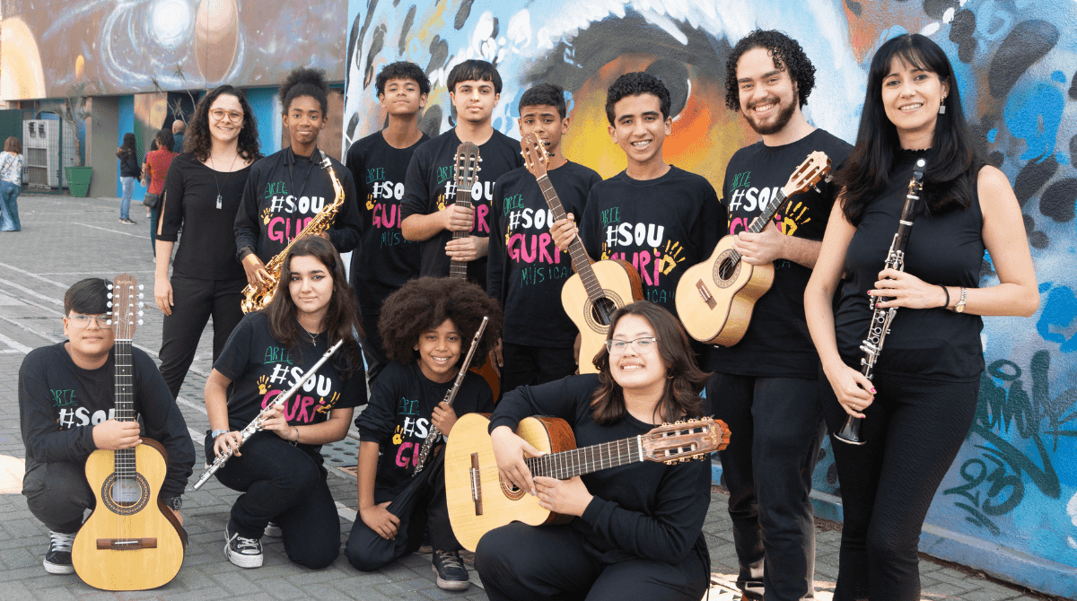 Banner do evento Concerto do Regional de Choro do Guri de São Paulo apresenta “Contando o Choro”
