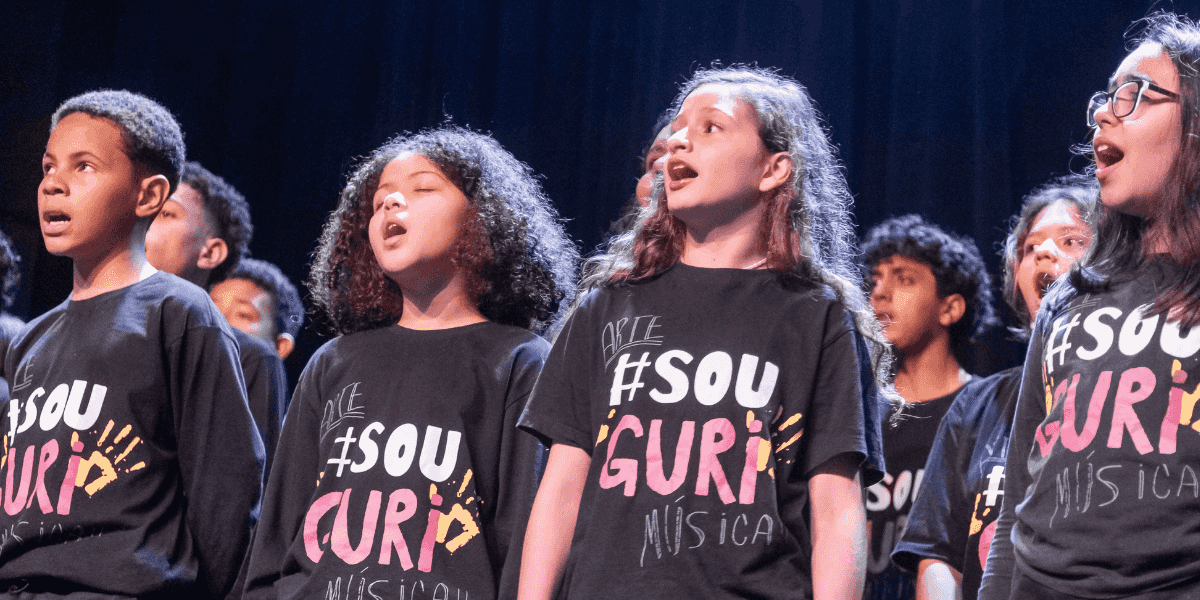 Banner do evento Concerto do Coral do GURI de São Vicente