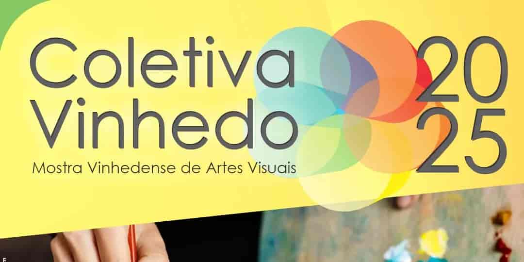 Banner do evento MOSTRA VINHEDENSE DE ARTES VISUAIS