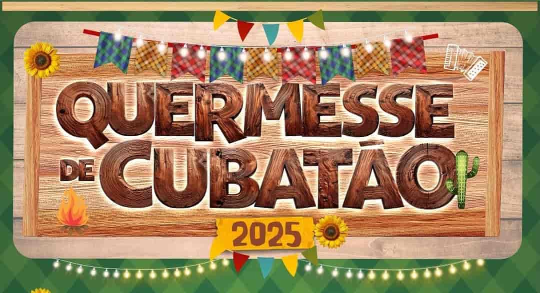 Banner do evento Quermesse de Cubatão 2025 (Píer)