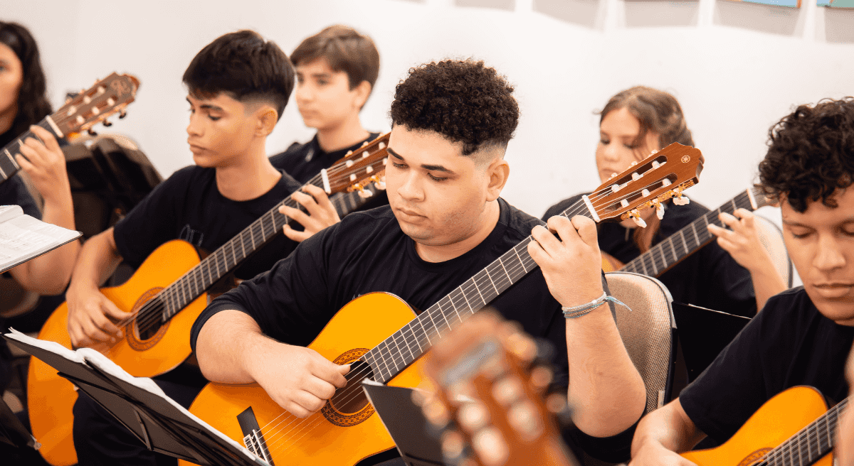 Imagem do evento Concerto da Camerata de Violões do GURI de Santos