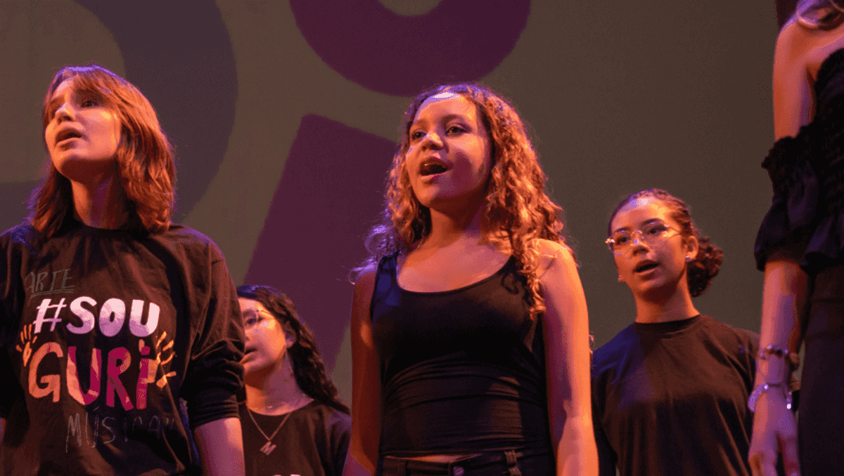 Banner do evento Concerto do Coral do GURI de Botucatu