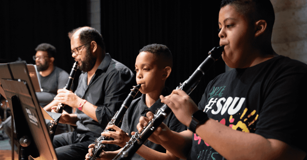 Banner do evento Concerto da Banda Sinfônica Juvenil do GURI de São Paulo