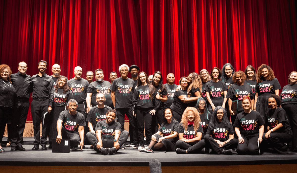 Banner do evento  Concerto do Coral de Familiares do GURI de São Paulo