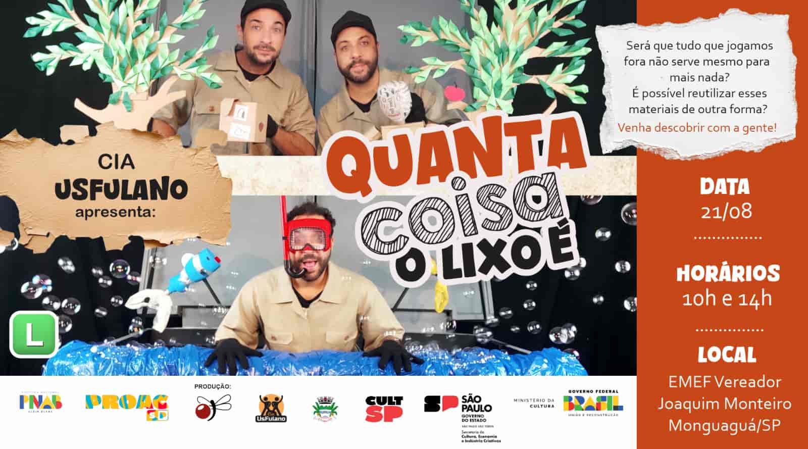 Imagem do evento Quanta coisa o Lixo é 