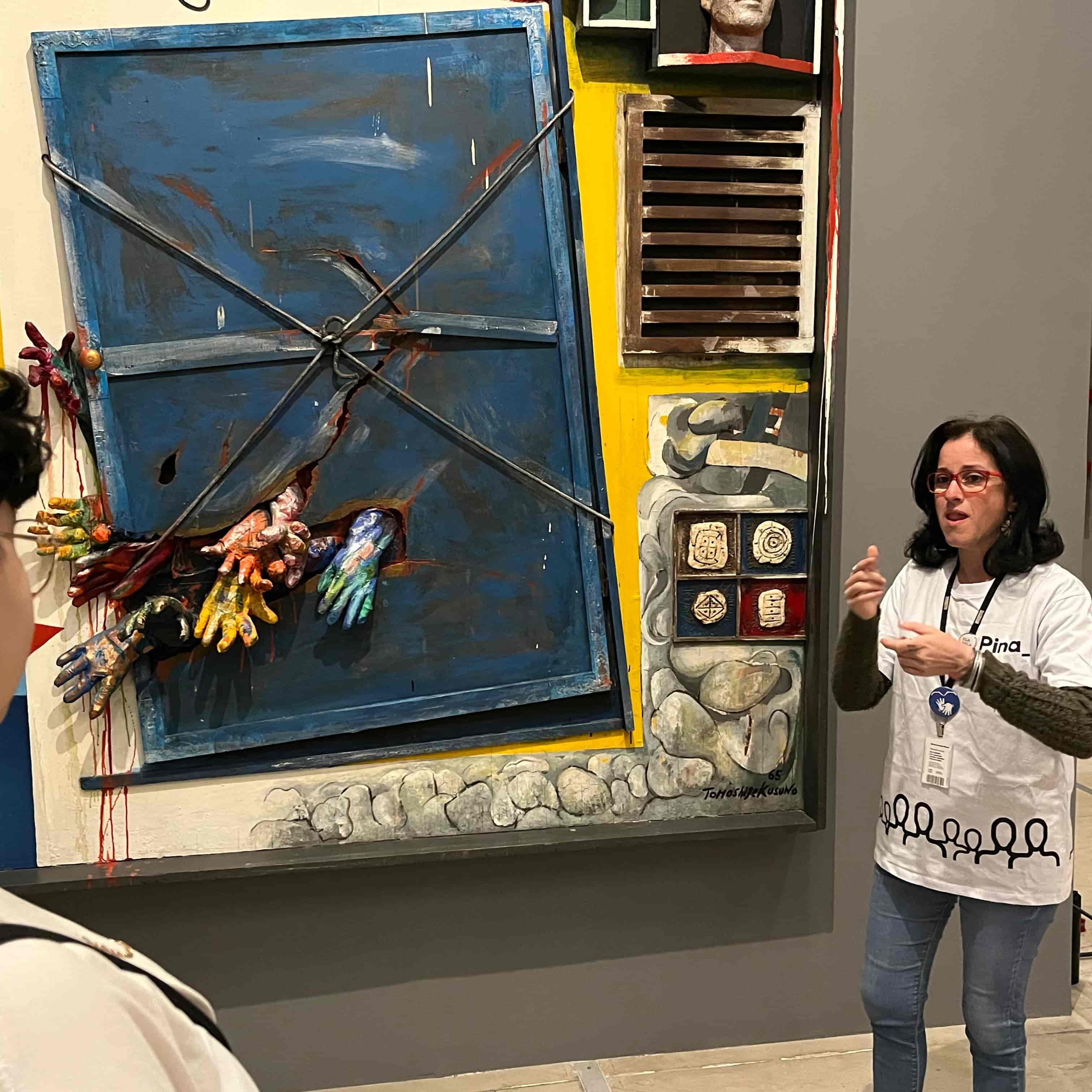 Imagem do evento Oficina em Libras a partir da exposição Pop Brasil: vanguarda e nova figuração 1960 – 1970 