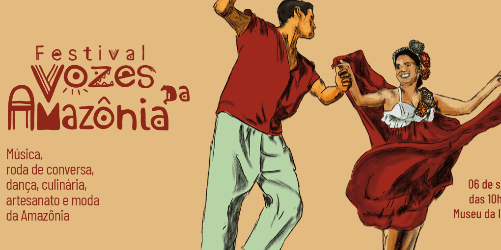 Banner do evento 3° Festival Vozes da Amazônia