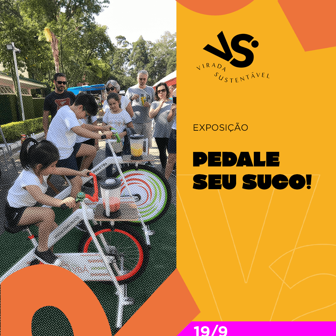 Imagem do evento VIRADA SUSTENTÁVEL 2025: PEDALE SEU SUCO!