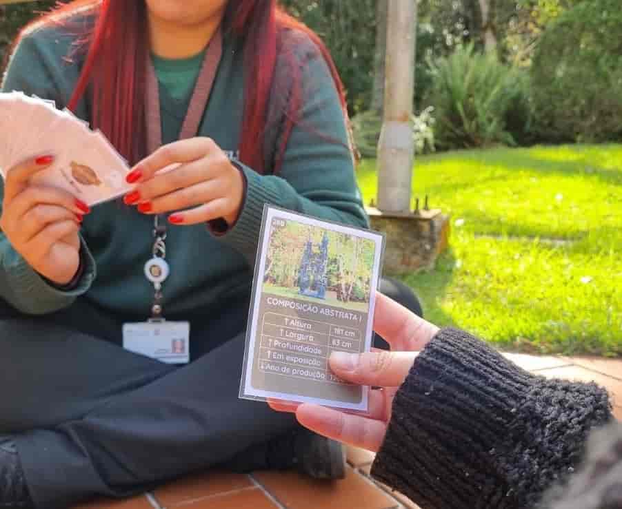 Imagem do evento "Família no Museu Super trunfo – Obras de Felícia Leirner