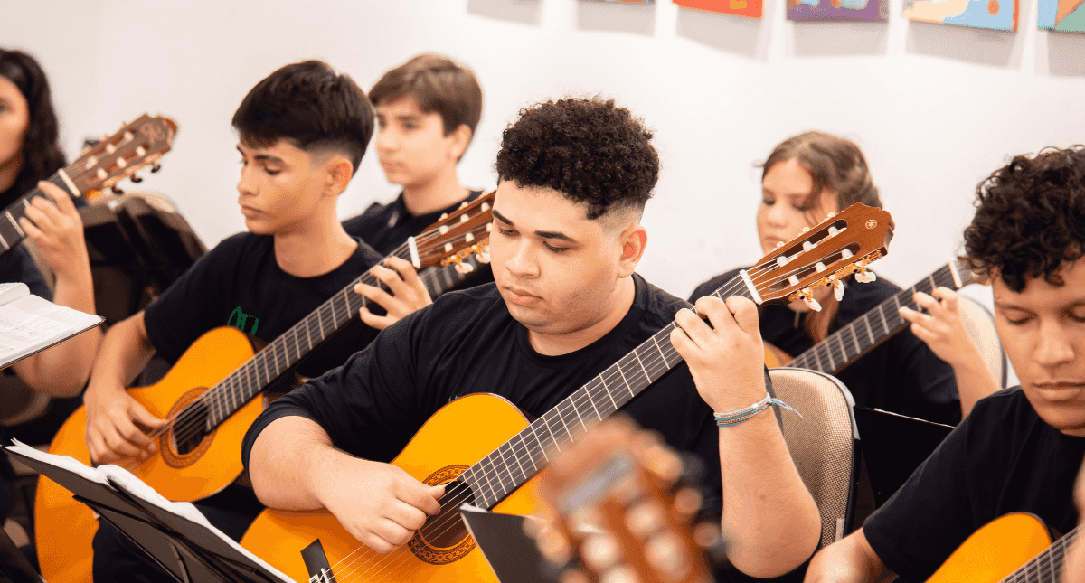 Imagem do evento Concerto da  Camerata de Violões do GURI de Santos