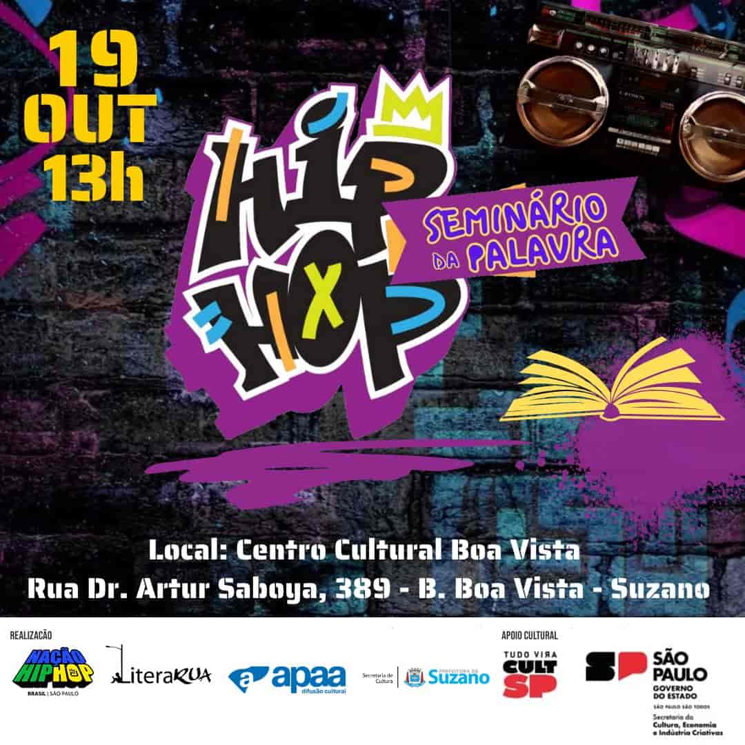 Imagem do evento LiteraRua Seminário da Palavra - Suzano