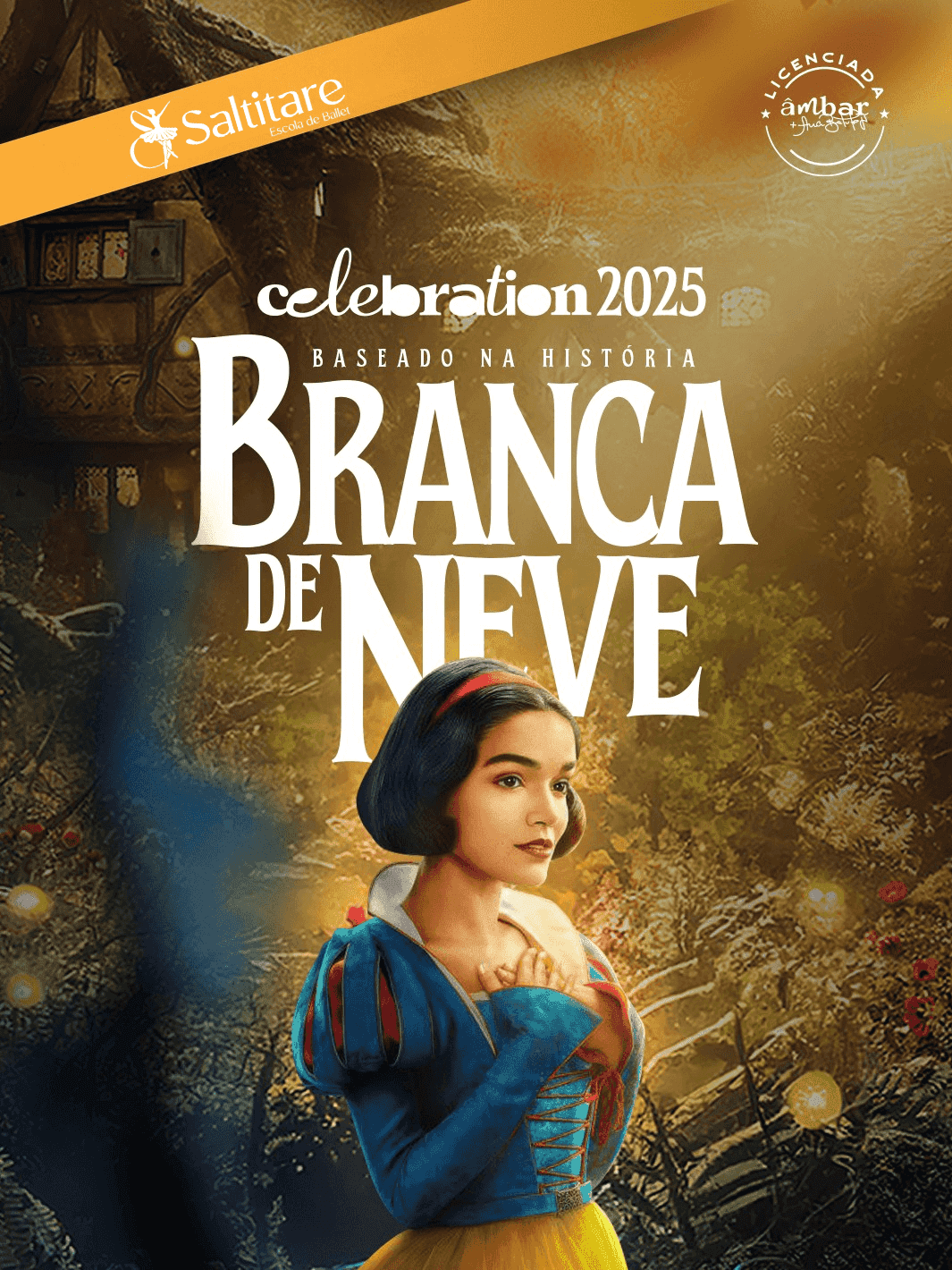 Imagem do evento Saltitare Escola de Ballet apresenta BRANCA DE NEVE 🍎