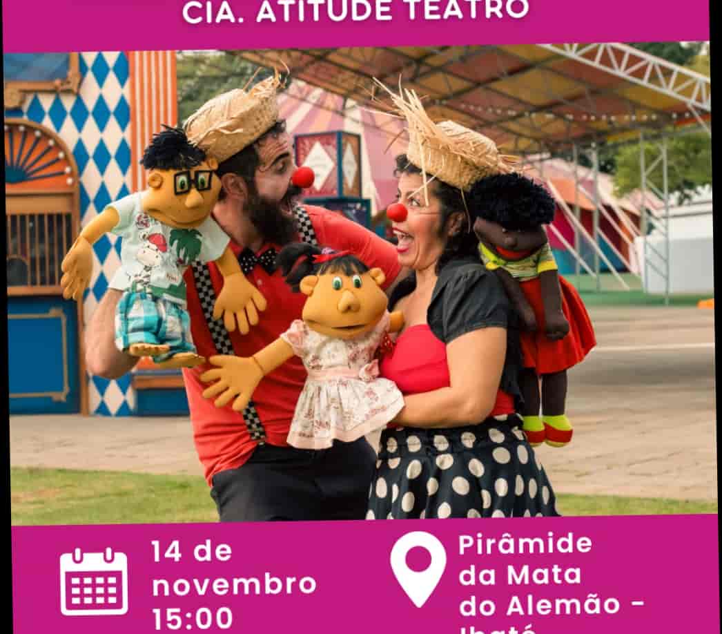 Imagem do evento Circuito CultSP Ibaté - Espetáculo kombi no Circo