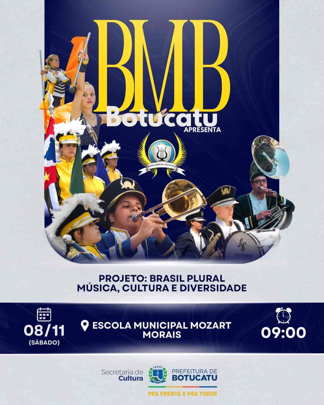 Imagem do evento PROJETO: BRASIL PLURAL | MÚSICA, CULTURA E DIVERSIDADE