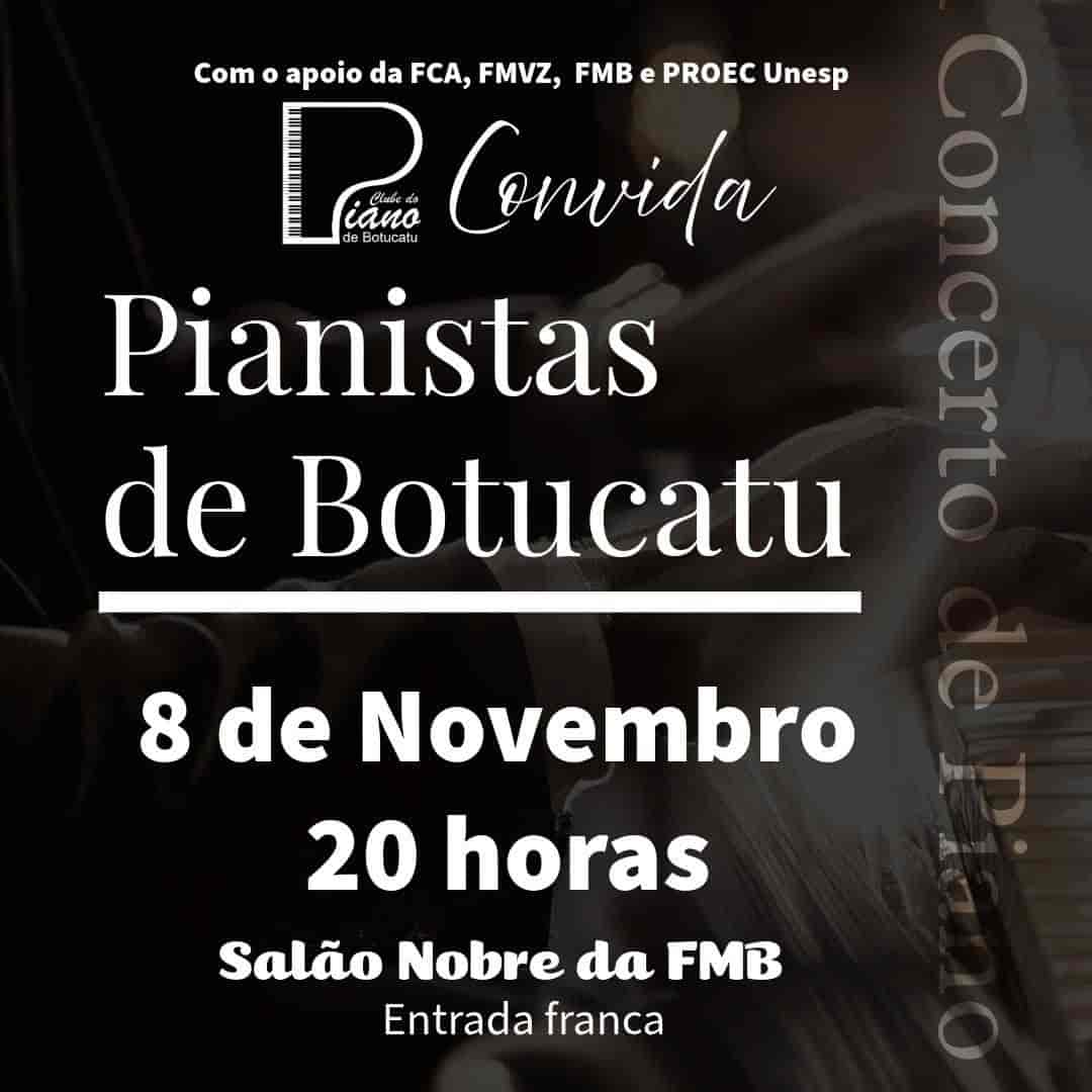 Imagem do evento PIANISTAS DE BOTUCATU 🎹✨