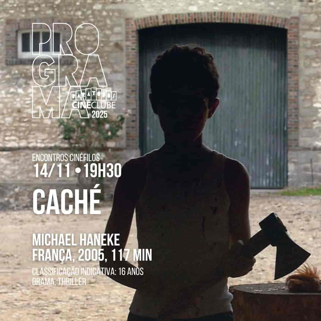 Imagem do evento Cineclube Paratodos apresenta 🎥 Encontros Cinéfilos - Políticas do Silêncio  🎬 CACHÉ 📼