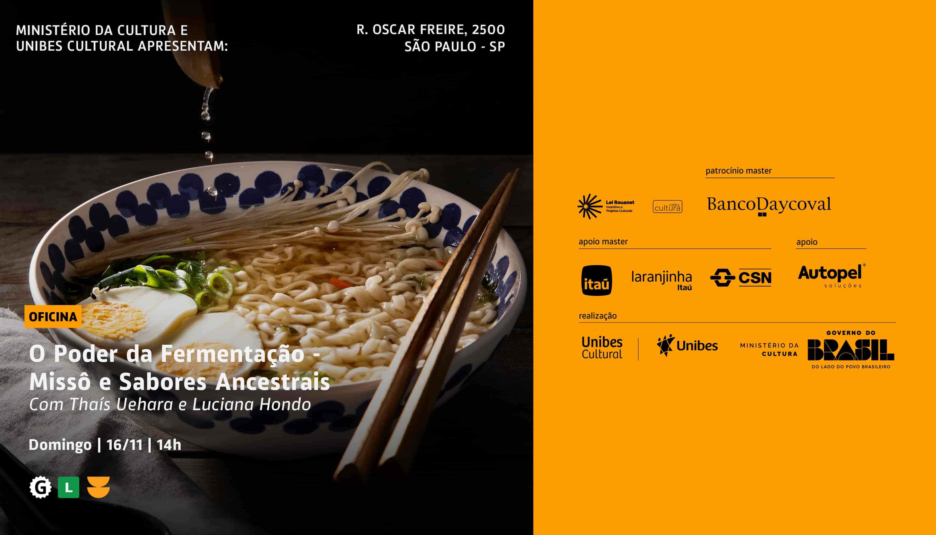 Imagem do evento Oficina O Poder da Fermentação Missô e Sabores Ancestrais