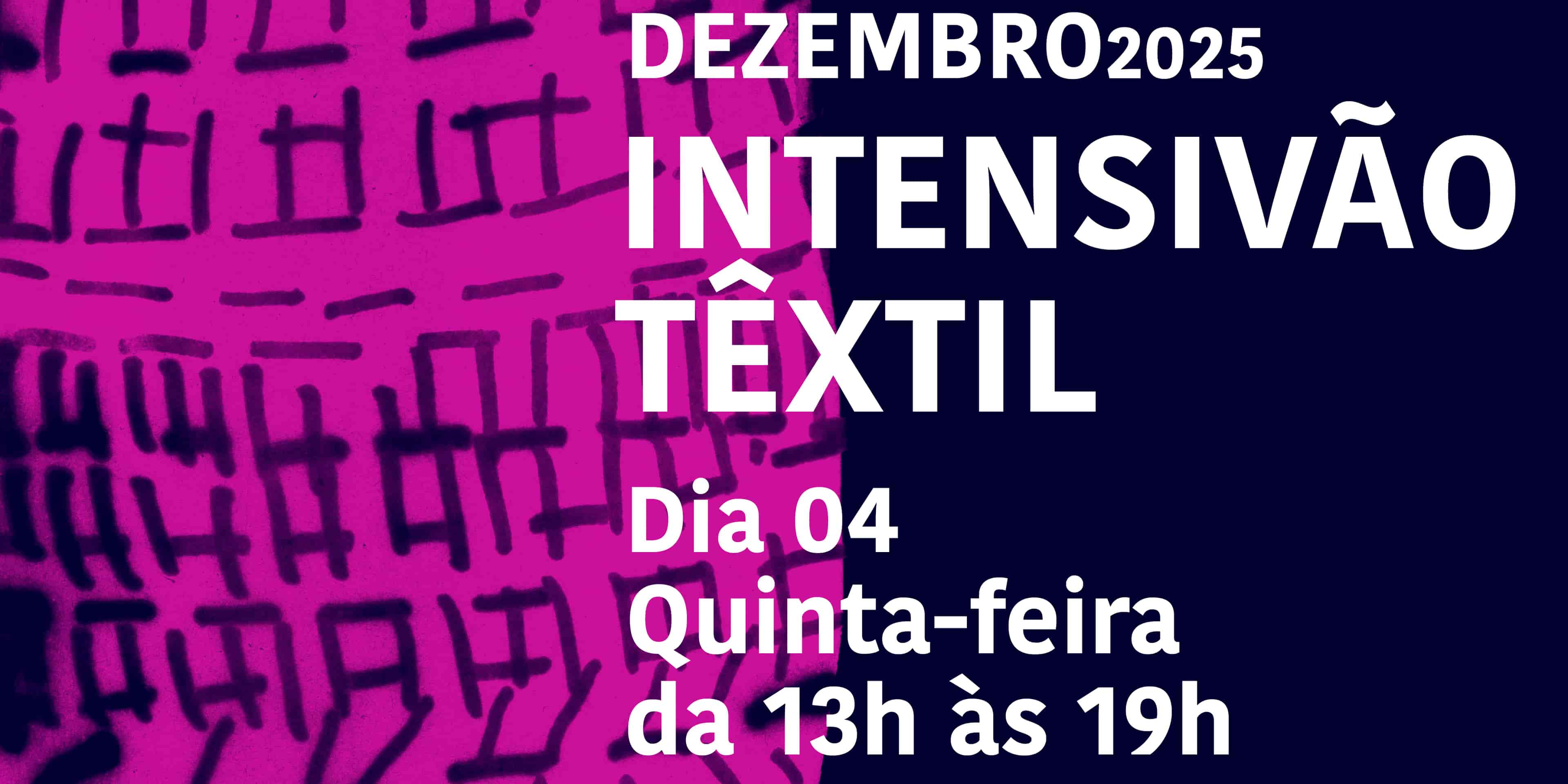Imagem do evento Ateliê criatividade têxtil