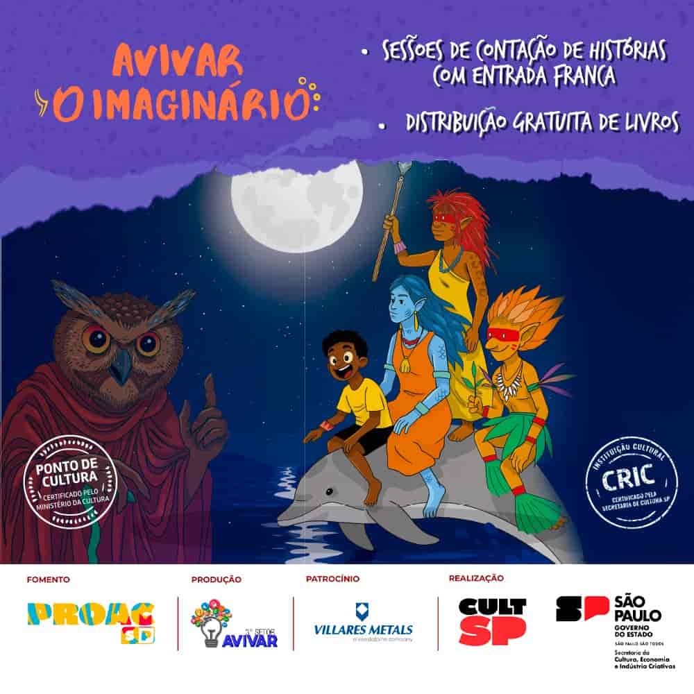 Imagem do evento Avivar o Imaginário - Contação de História 4