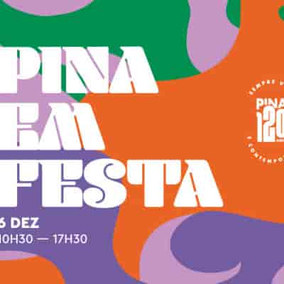 Banner do evento Pina em Festa! Dezembro 2025