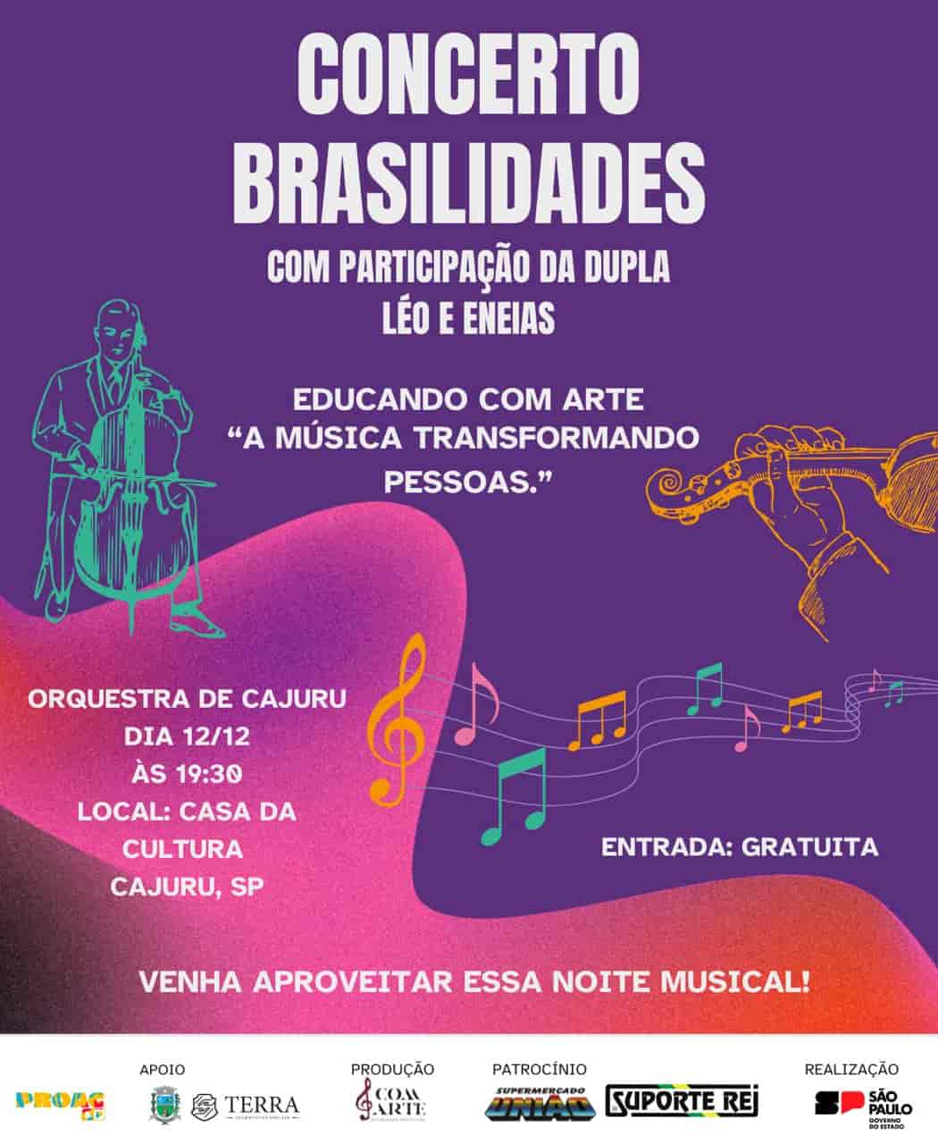 Imagem do evento Concerto Brasilidades
