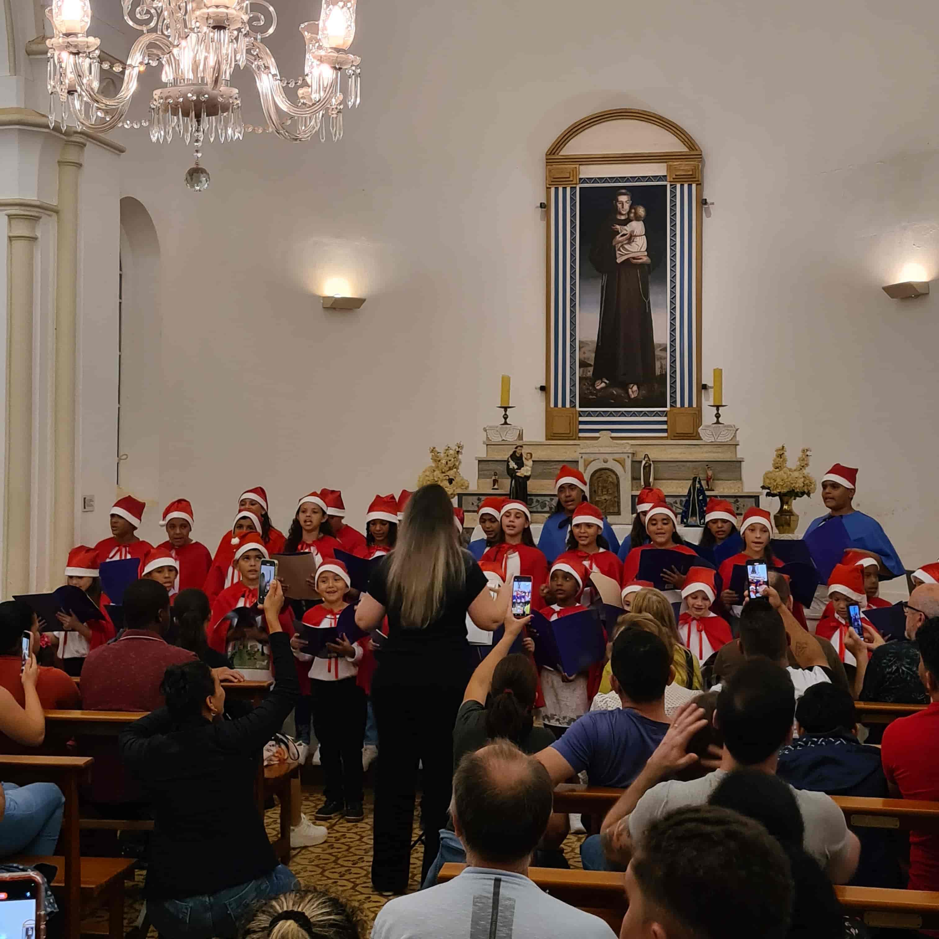 Imagem do evento Apresentação do Coral da Escola Municipal de Tempo Integral José da Silva Passos