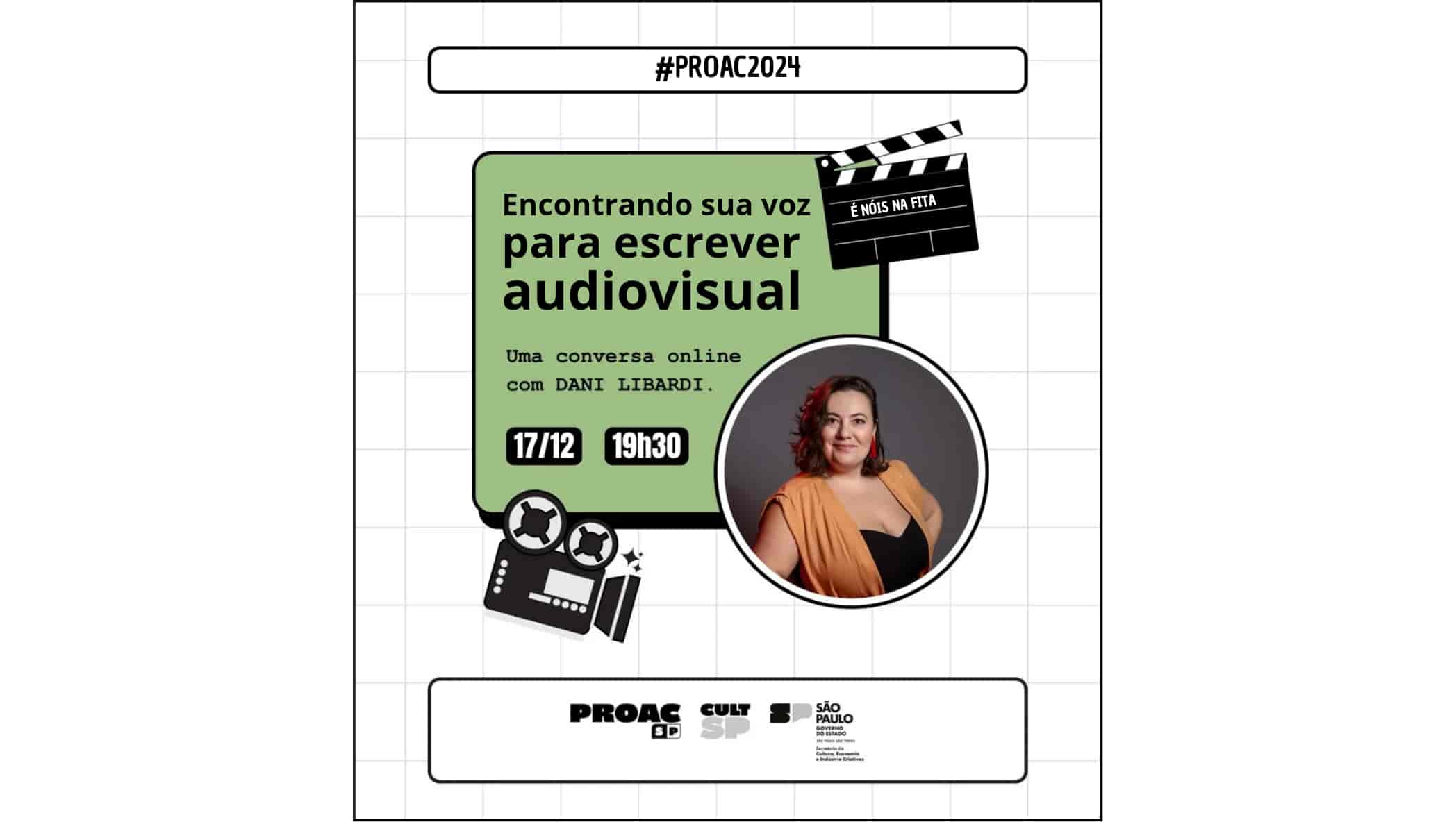 Imagem do evento Encontrando sua voz para escrever audiovisual