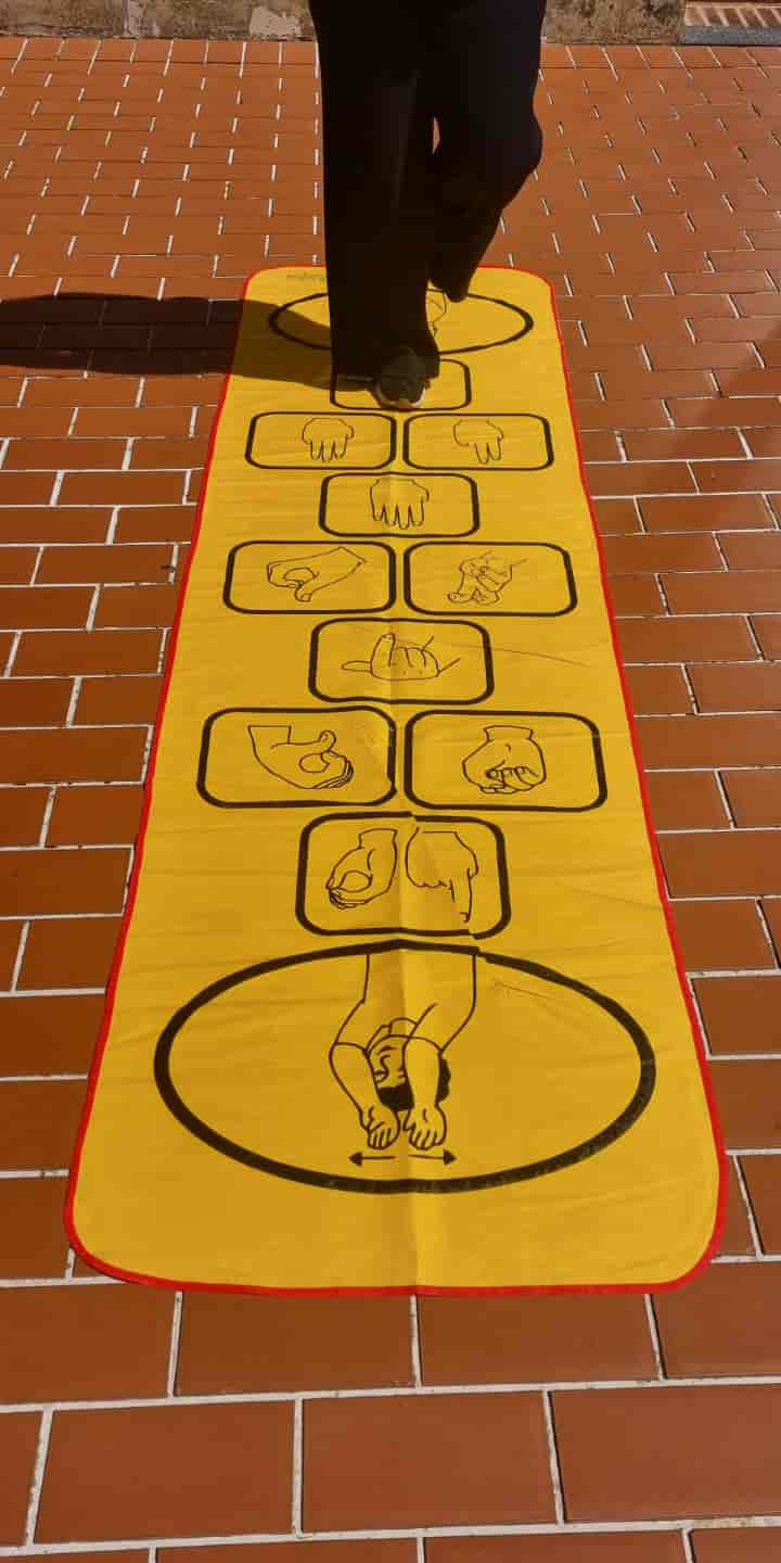 Imagem do evento Campanha Sonhar o Mundo: Atividade Cultural "Amarelinha em Libras”