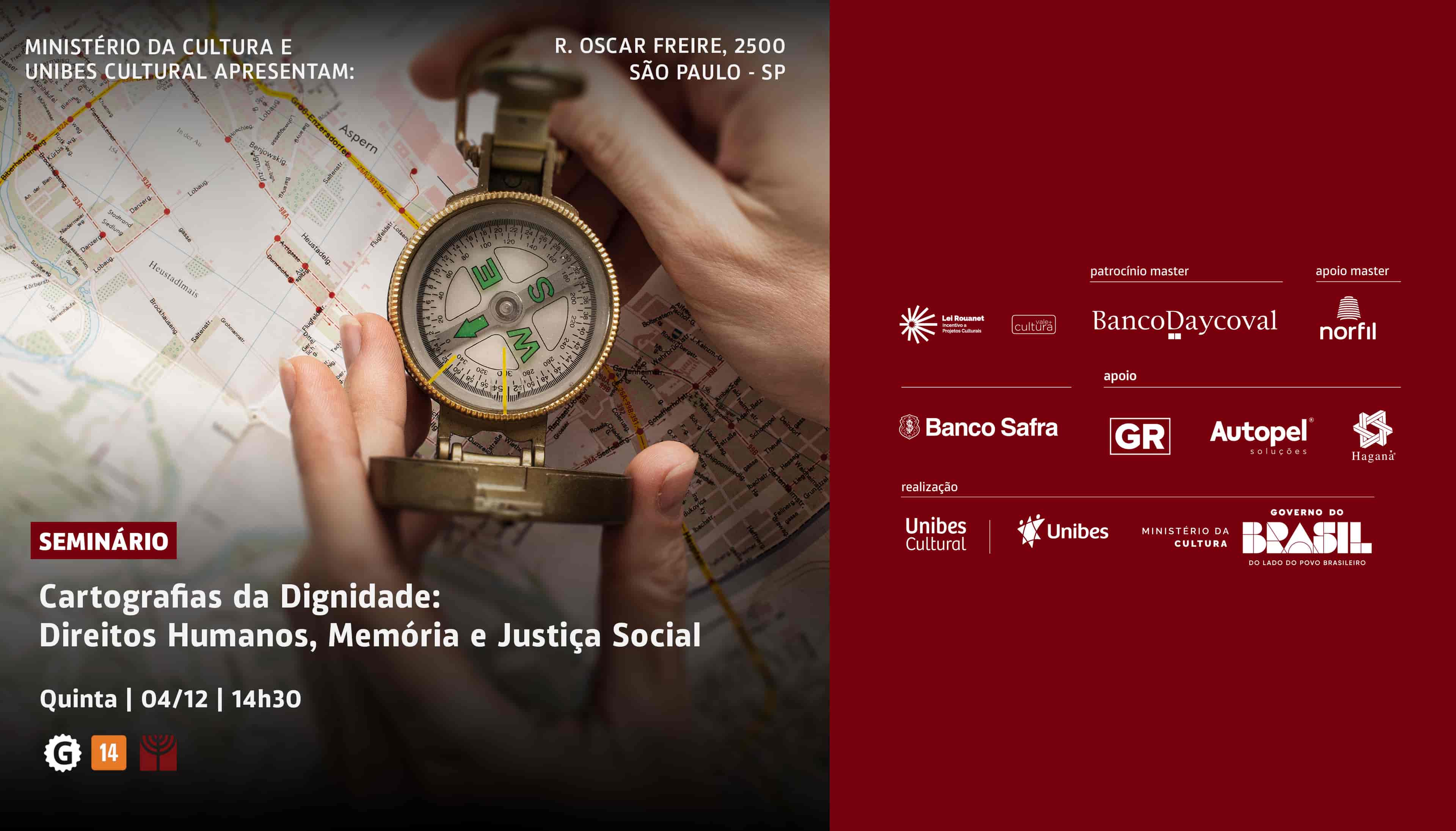 Imagem do evento Seminário Cartografias da Dignidade