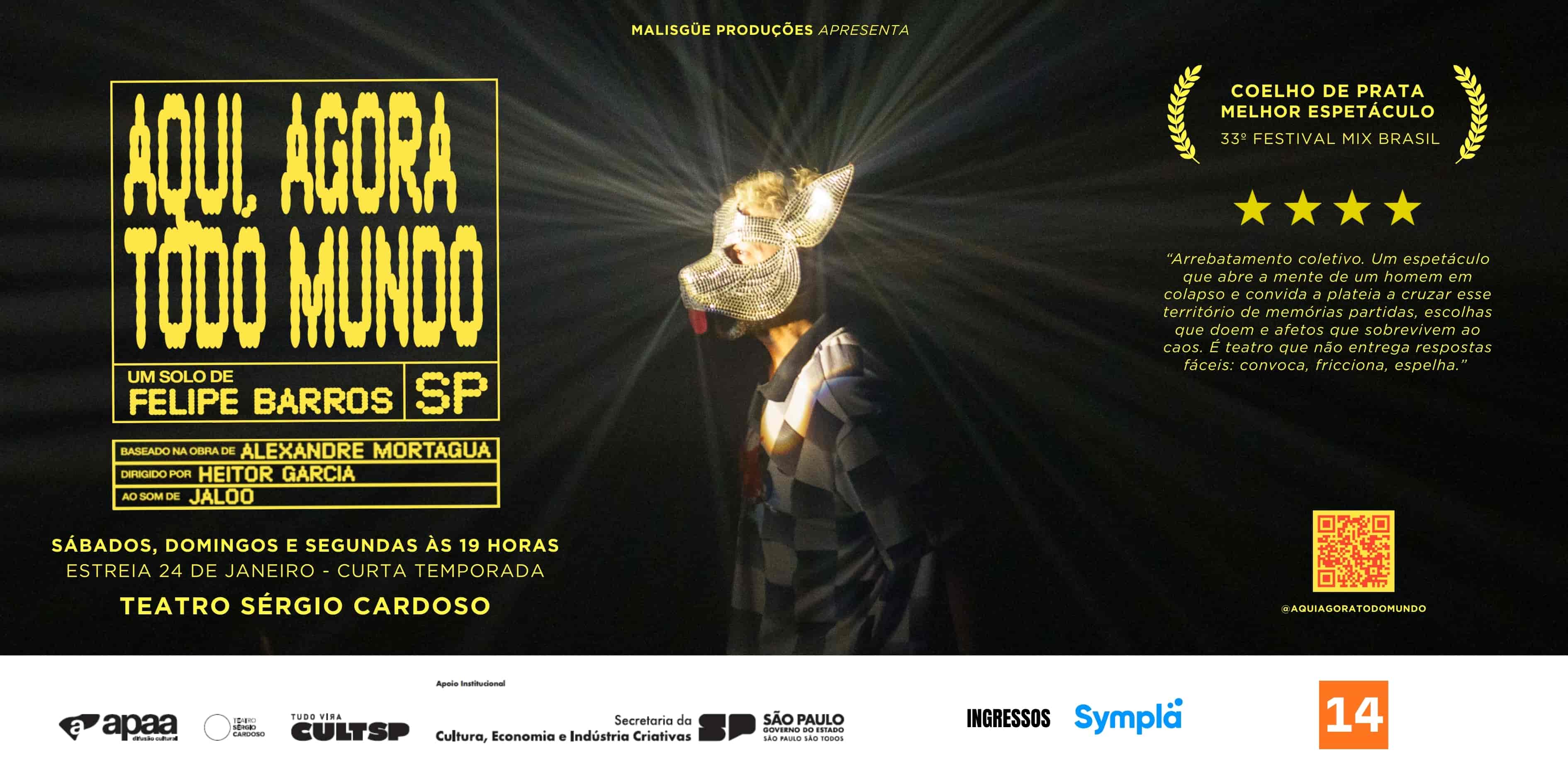 Imagem do evento AQUI, AGORA, TODO MUNDO