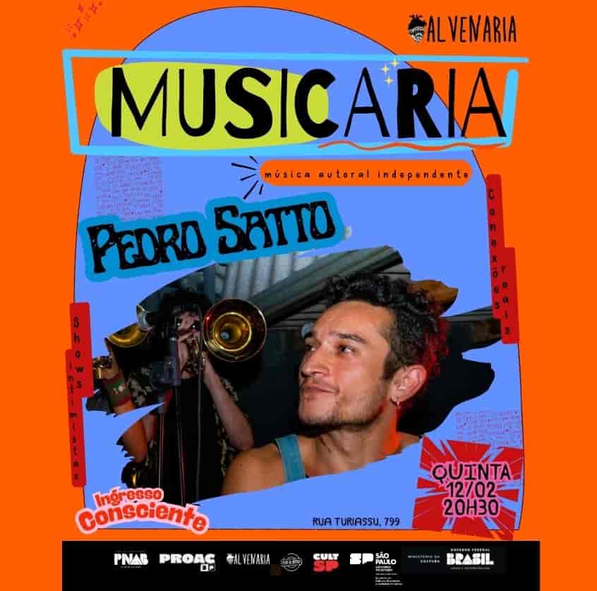 Imagem do evento Musicaria - Show Pedro Satto