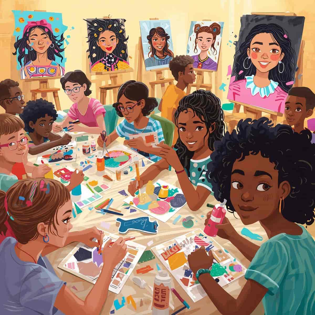 Imagem do evento RETRATO EM PEDAÇOS – COM EQUIPE BIBLIOTECA