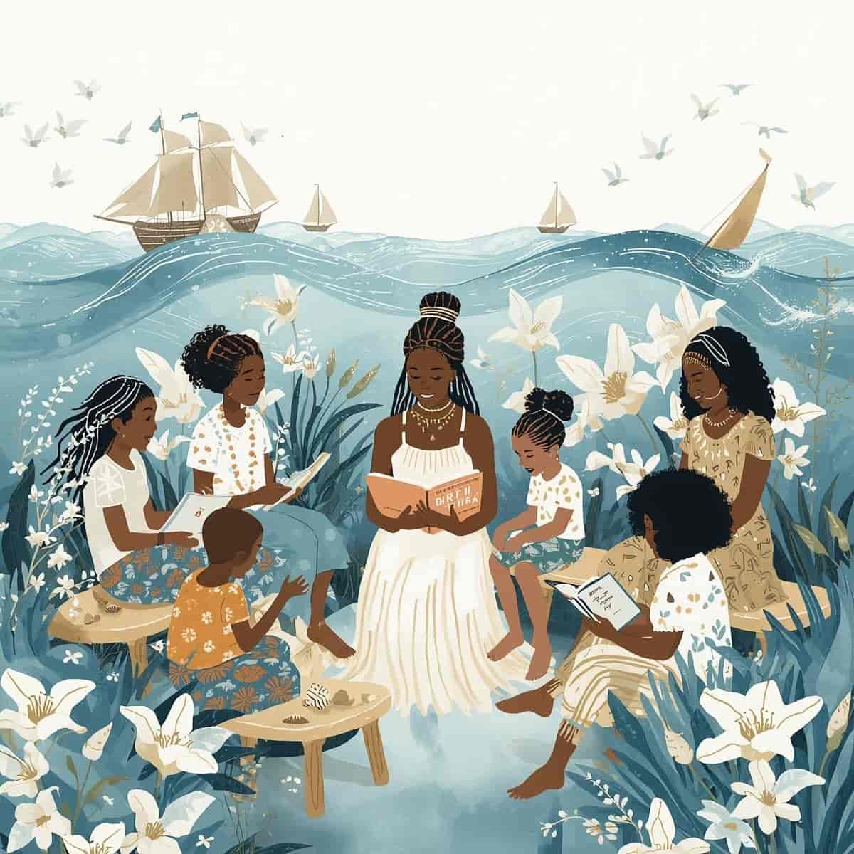 Imagem do evento A BELEZA DA MÃE D’ÁGUA – COM EQUIPE BIBLIOTECA