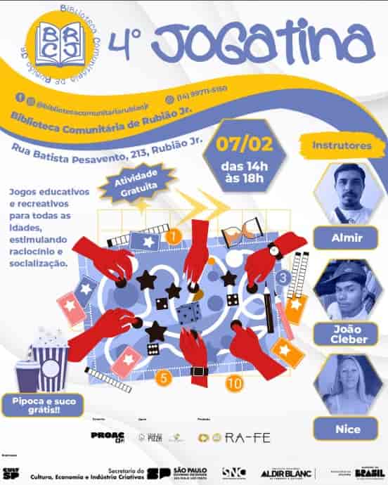 Imagem do evento Quarta Jogatina no CCRJ! 