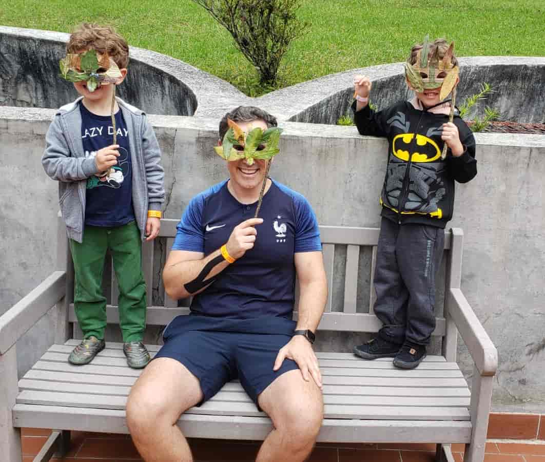 Imagem do evento Família no Museu: “Máscara de Folhas”