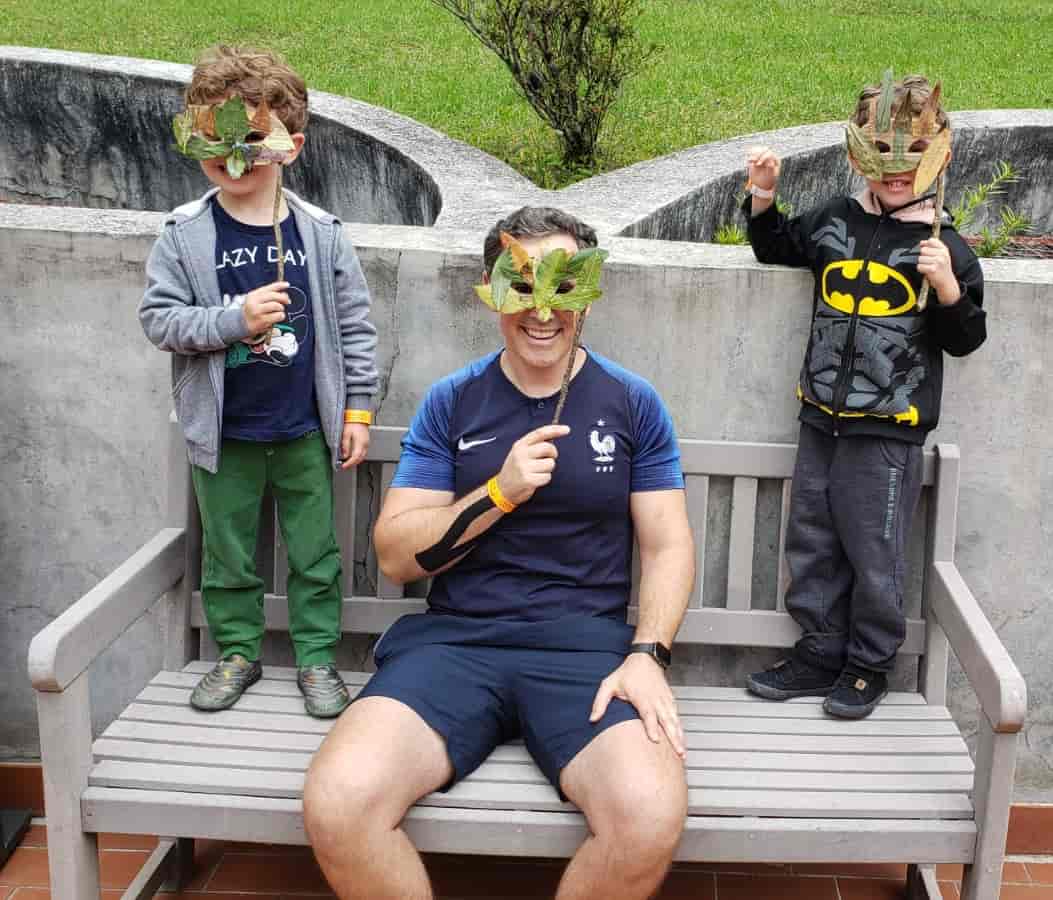 Imagem do evento Família no Museu: “Máscara de Folhas”