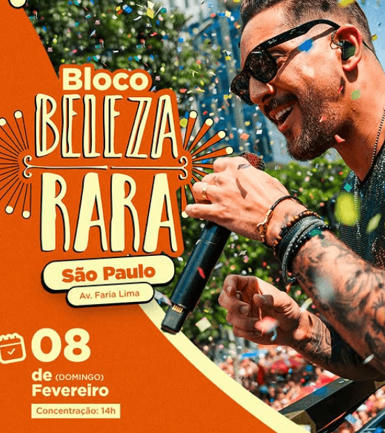 Imagem do evento Bloco Beleza Rara - São Paulo 2026