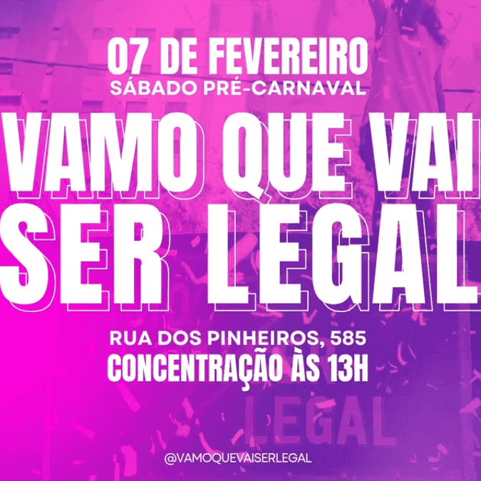 Imagem do evento Bloco "Vamo Que Vai Ser Legal" - 2026