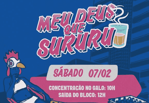 Imagem do evento Bloco "Meu Deus Que Sururu" - 2026