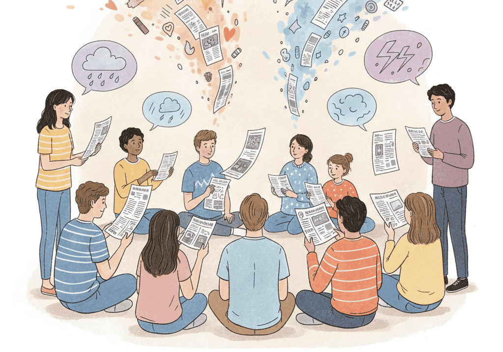 Imagem do evento LENDO EMOÇÕES, ESCREVENDO SENTIMENTOS – COM EQUIPE BIBLIOTECA