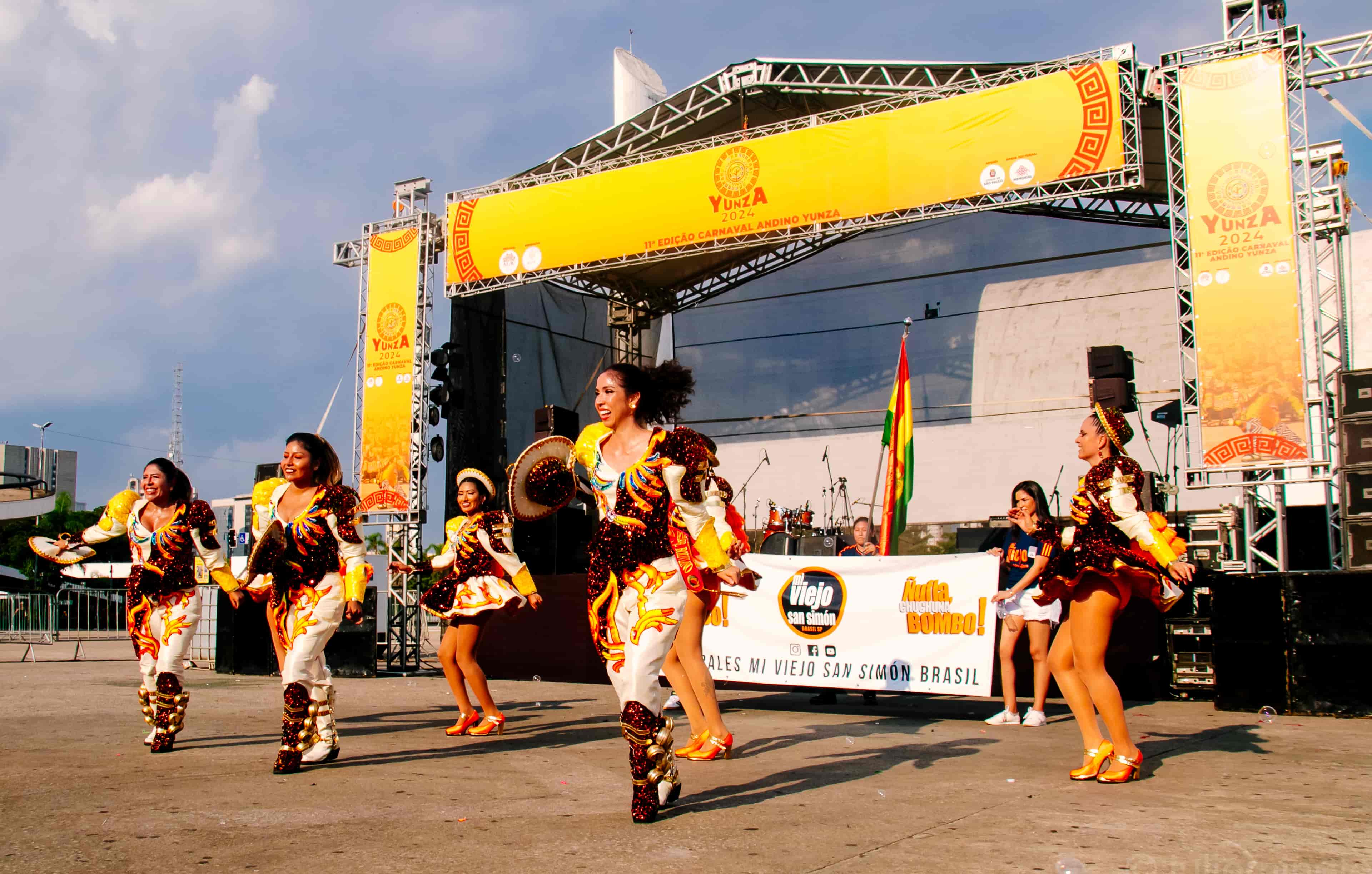 Banner do evento Evento - Dança Folclórica Boliviana