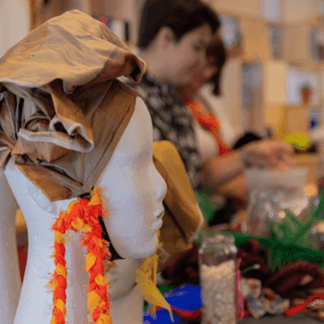 Banner do evento Oficinas ateliê Pina Contemporânea: Pina no carnaval