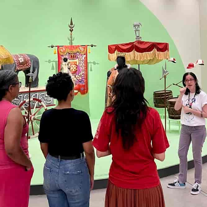 Imagem do evento Visita mediada em Libras (Língua Brasileira de Sinais)